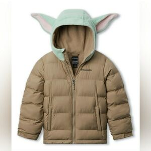 Columbia star wars the Mandalorian the child jacket toddler size 4